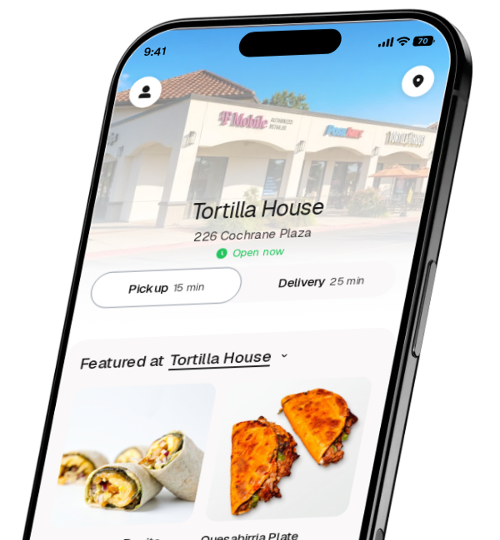 Tortilla House app preview
